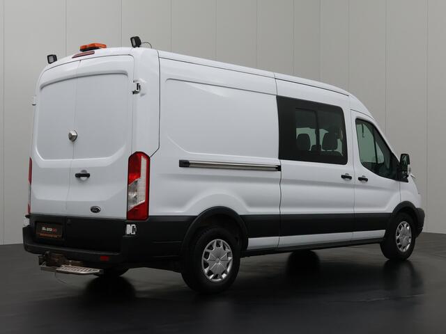 Ford TRANSIT 2.0TDCi 130PK L3H2 Dubbele Cabine 7-Persoons | Leder | Airco | Cruise