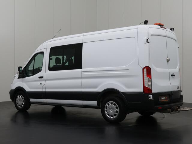 Ford TRANSIT 2.0TDCi 130PK L3H2 Dubbele Cabine 7-Persoons | Leder | Airco | Cruise