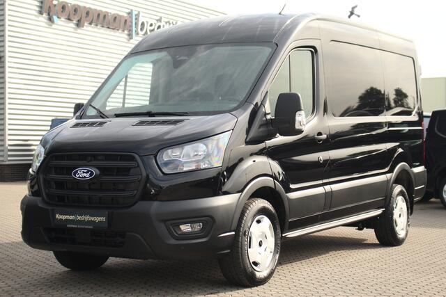 Ford TRANSIT 350 2.0TDCI 165pk L2H2 Trend | Automaat | 2800kg trekgewicht | Carplay/Android | Camera | Cruise | Sync 4 13" | Lease 645,- p/m