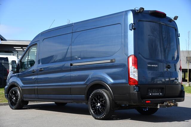 Ford TRANSIT 350 2.0 TDCI L3H2 Limited PB Edition Camera, Cruise, Carplay, 2 x schuifdeur, 185pk, Automaat, Xenon, Multimedia, Trekhaak, Uniek!