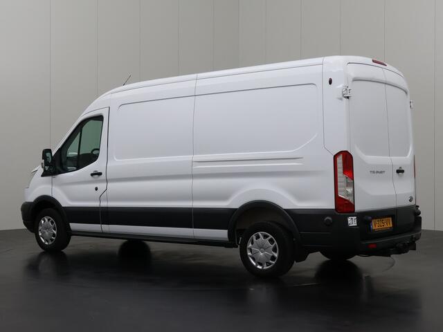 Ford TRANSIT 2.0TDCI 130PK L3H2 Trend | Euro 6 | Airco | Cruise | trekhaak | Betimmering | 3-Zits