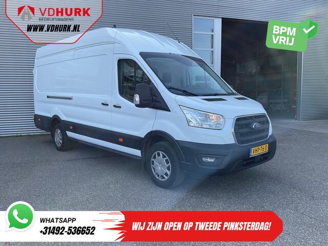 Ford TRANSIT 2.0 TDCI 170 pk L4H3 Trend RWD Jumbo 270Gr.Deuren/ Airco/ Cruise/ DAB/ PDC/ Trekhaak