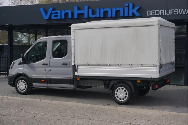 Ford TRANSIT 350L 130PK Doka Open Laadbak L3 BPM VRIJ!! Sync4 Navi, Camera, Adap Cruise, Garantie 2028!! NR. D01*