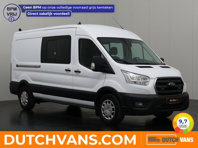 Ford TRANSIT 2.0TDCi 130PK L3H2 Dubbele Cabine | 7-Persoons | Navigatie | Camera | Airco | Cruise