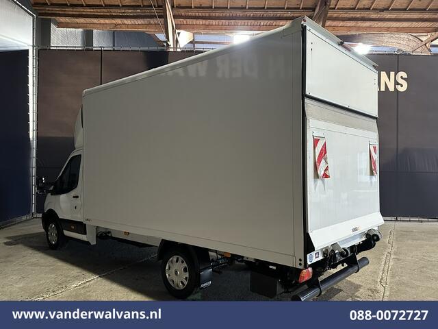 Ford TRANSIT 2.0 TDCI 160pk Bakwagen 4.35cm Lang Laadklep Euro6 Airco | Camera | Cruisecontrol Stoelverwarming, Verwarmde Voorruit, Bijrijdersbank