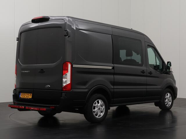 Ford TRANSIT 170PK Automaat L2H2 Dubbele Cabine | 2xSchuifdeur | Navigatie | Camera | Multimedia |