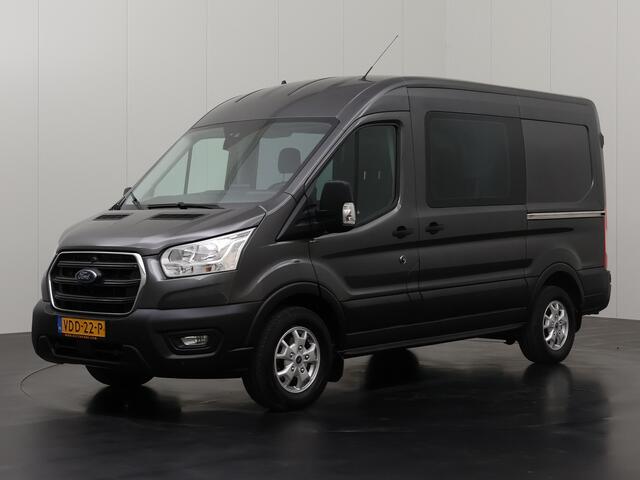 Ford TRANSIT 170PK Automaat L2H2 Dubbele Cabine | 2xSchuifdeur | Navigatie | Camera | Multimedia |