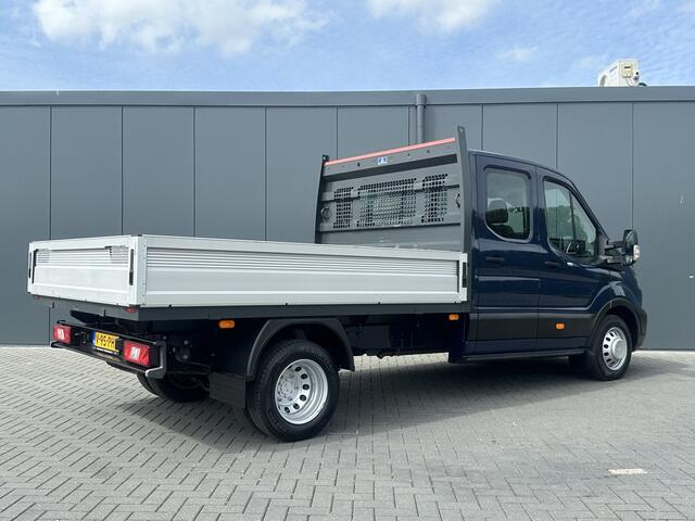 Ford TRANSIT 2.0 TDCI 130 PK 3.5T / PICK UP / ** 10.817 KM ** / 7 PERSOONS DUBBELE CABINE / ECC / CRUISE / STANDKACHEL / DUBBEL LUCHT / STOELVERW.