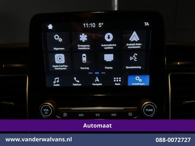 Ford TRANSIT 2.0 TDCI 185pk Automaat L3H2 Euro6 Airco | Xenon | Camera | Navigatie | Apple Carplay | Cruisecontrol | LED Android Auto, Verwarmde voorruit, Stoelverwarming, LM velgen, Elektrisch verstelbare bestuurdersstoel, Parkeersensoren, Bijrijdersbank
