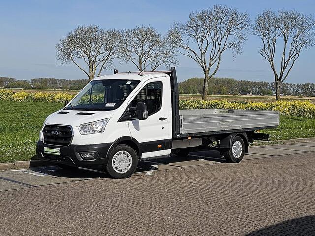 Ford TRANSIT 350 2.0 TDCI L4H1 L4 Open Laadbak Airco Trekhaak PDC Euro6 131 PK!