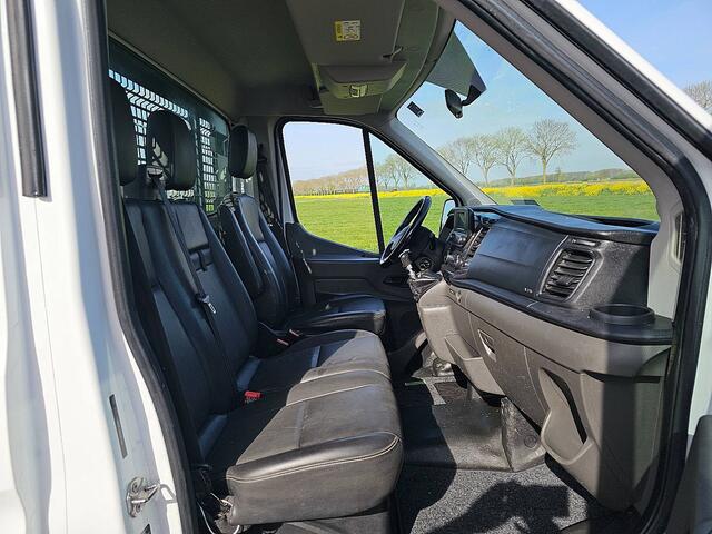 Ford TRANSIT 350 2.0 TDCI L4H1 L4 Open Laadbak Airco Trekhaak PDC Euro6 131 PK!