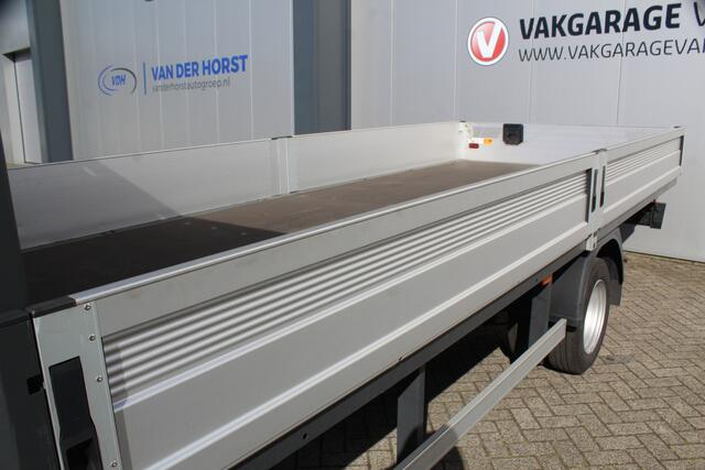 Ford TRANSIT 350 2.0-165pk TDCI L5H1 Trend RWD Chassis enkele cabine met open laadbak AUTOMAAT ! Unieke bedrijfswagen ! Slechts 12.700km ! Airco, stoel-, spiegel- en voorraamverw., metallic lak, adapt. cruise cntrl, dodehoek assistent, camera, parkeersensoren voor, tr