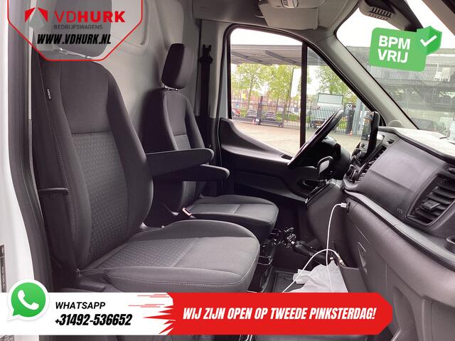 Ford TRANSIT 350 2.0 TDCI 185 pk Aut. L3H3 Riem V.V/ 2xSchuifdeur/ Bi-Xenon/ Elek.Stoel/ Carplay/ Stoelverw./ Camera/ Cruise/ PDC/ Navi