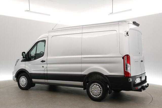 Ford TRANSIT 2.0 TDCI Limited 185PK L2H2 | Aut. | Airco | Cruise | Carplay | 3 Zits | Trekhaak | Navi | Bi-Xenon | Parkeersens.