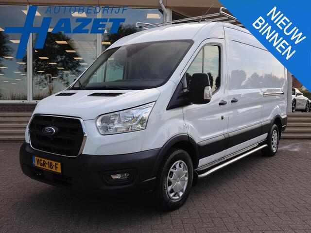 Ford TRANSIT 350 2.0 TDCI 170 PK L3H2 RWD + 3500 KG TREKGEWICHT | 2 SCHUIFDEUREN | CAMERA | APPLE CARPLAY