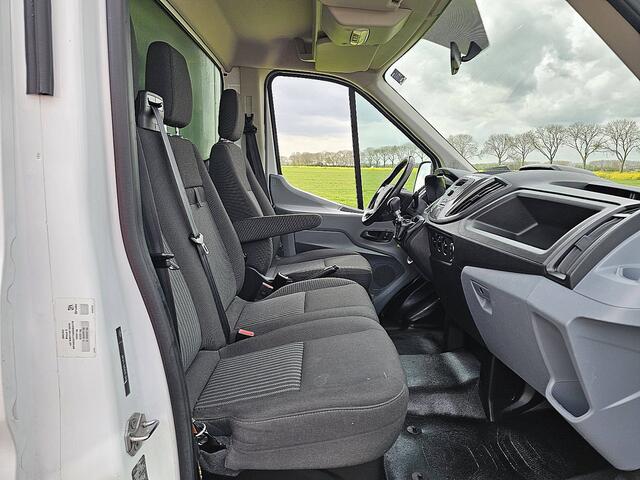 Ford TRANSIT 350 2.0 TDCI L4 Bakwagen Laadklep Dubbel lucht Airco Hollandia Klep Cruise 3 Zits Euro6 170 PK
