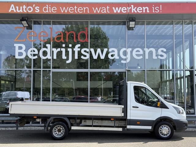 Ford TRANSIT 350 2.0 TDCI 170PK L4H1 Open laadbak | 4.20x2.20 | Luchtvering | Trekhaak| Cruisec. | Airco