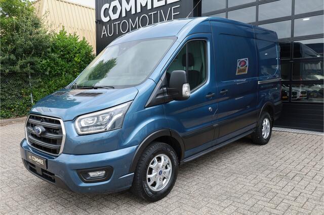 Ford TRANSIT 350 2.0 TDCI L2H2 Limited 2x schuifdeur I 185PK I CAM I NAV I Trekhaak