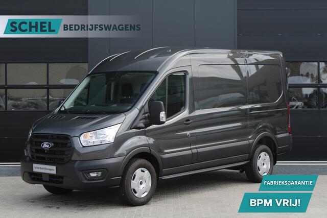 Ford TRANSIT 350 2.0 TDCI L2H2 Trend 130pk - Facelift - Adaptive Cruise - Navigatie - Blind Spot - 360 Camera - Stoel - Stuurverwarming - Rijklaar
