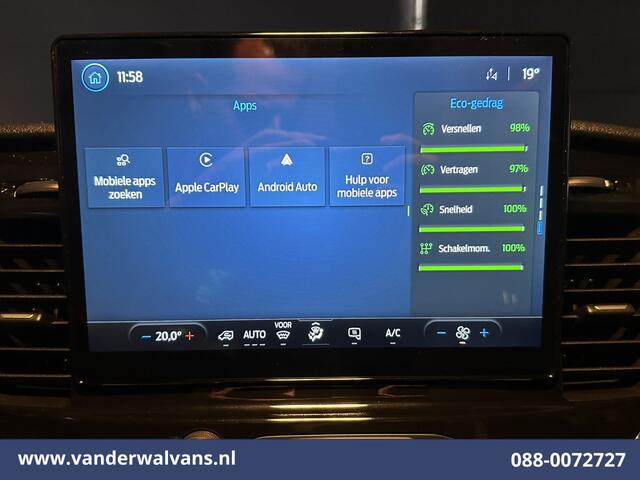 Ford TRANSIT 2.0 TDCI 130pk L3H2 Euro6 Airco | Navigatie | Imperiaal | Apple Carplay | Cruisecontrol Android Auto, Parkeersensoren, Verwarmde voorruit, Bijrijdersbank