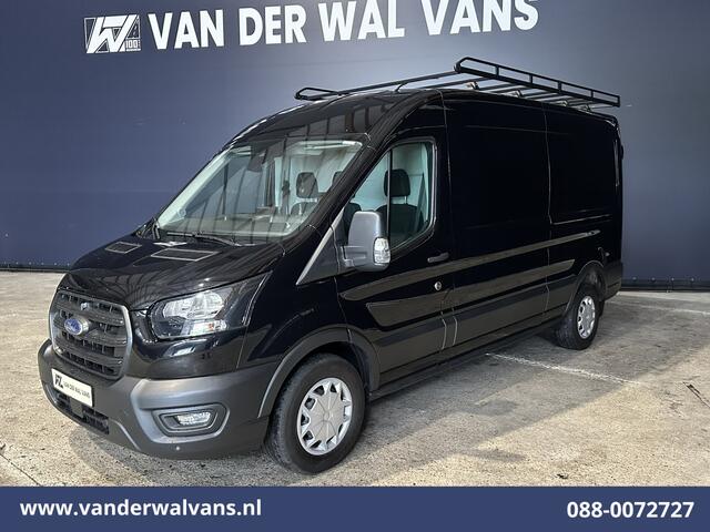 Ford TRANSIT 2.0 TDCI 130pk L3H2 Euro6 Airco | Navigatie | Imperiaal | Apple Carplay | Cruisecontrol Android Auto, Parkeersensoren, Verwarmde voorruit, Bijrijdersbank