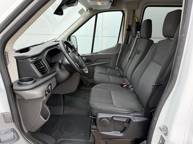 Ford TRANSIT DC 2.0 TDCI 165PK L4H3 Dubbele Cabine Airco Cruise Control Lane Assist Camera Trekhaak voorbereiding