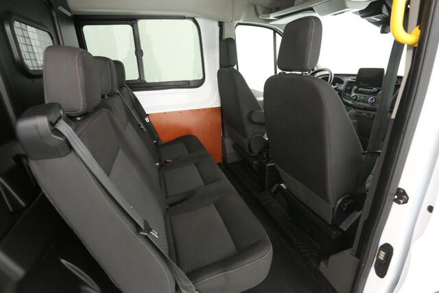 Ford TRANSIT 2.0 TDCI L3H2 | Dubbele Cabine | Airco | Camera | Cruise | Carplay | Parkeersens.