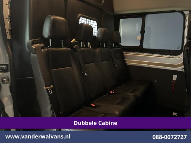Ford TRANSIT 2.0 TDCI 131pk L3H2 Dubbele Cabine Euro6 Airco | 7-Zits | Camera | Navigatie | 2500kg Trekhaak | Apple Carplay Cruisecontrol, Android Auto, Verwarmde Voorruit, Parkeersensoren, Bijrijdersbank