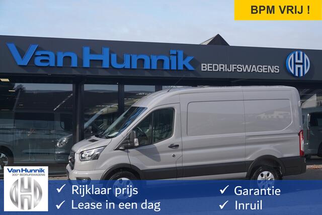 Ford TRANSIT 350M L2H2 Limited AUT-8 165PK BPM VRIJ Navi, 360 Cam, ACC, Xenon, Lm Velg, Trekhaak!! NR. A116