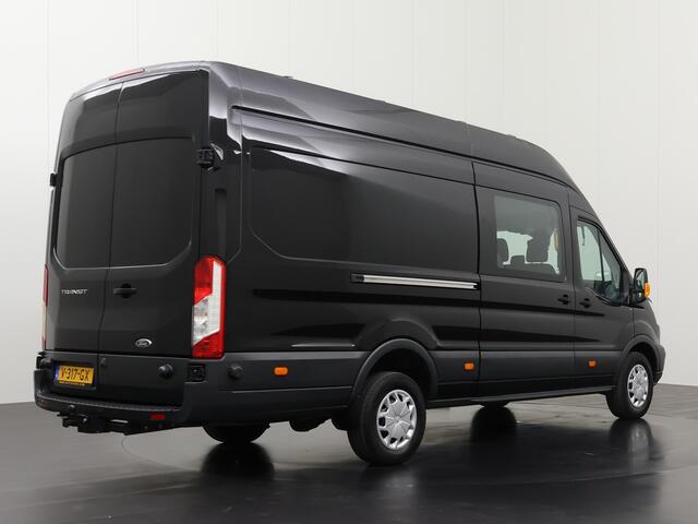Ford TRANSIT 2.0TDCI 130PK L4H3 Dubbele Cabine | 2800Kg Trekhaak | 6-Persoons | Navigatie | Camera | Airco | Cruise | Betimmering