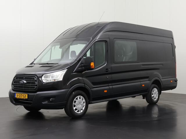 Ford TRANSIT 2.0TDCI 130PK L4H3 Dubbele Cabine | 2800Kg Trekhaak | 6-Persoons | Navigatie | Camera | Airco | Cruise | Betimmering