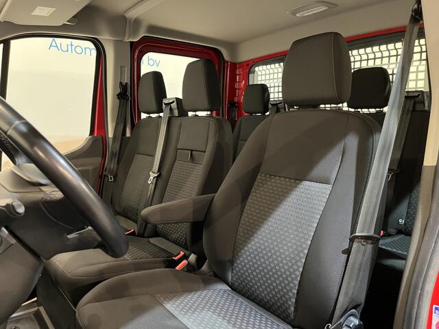 Ford TRANSIT 350 2.0 TDCI L3H1 130 PK DC 6 pers. Trend Open Laadbak / Euro 6 / Airco / Cruise Control / 35.000 KM !!