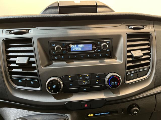 Ford TRANSIT 350 2.0 TDCI L3H1 130 PK DC 6 pers. Trend Open Laadbak / Euro 6 / Airco / Cruise Control / 35.000 KM !!