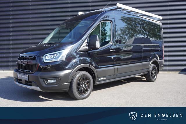 Ford TRANSIT 170pk L3H2 Trail Raptor Trekhaak Apple carplay LED Cruise control Imperiaal Navigatie
