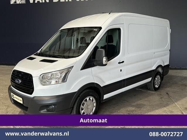 Ford TRANSIT 2.0 TDCI 131pk Automaat L2H2 Inrichting Euro6 Airco | Navigatie | Cruisecontrol | Stoelverwarming | Verwarmde voorruit Parkeersensoren, Bijrijdersbank
