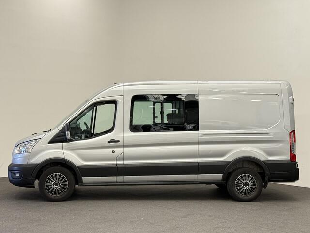 Ford TRANSIT 350 2.0 TDCI L3H2 Dubbele Cabine Trend Airco Cruise Control Trekhaak Parkeersensoren