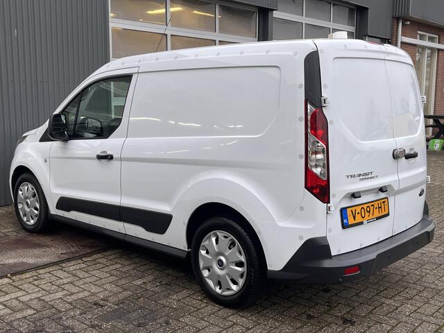 Ford TRANSIT CONNECT 1.5 TDCI L1 Airco Kastinrichting Schuifdeur Parkeersensoren voor en achter Telefoonverbinding 2-Persoons Euro 6 Bpm vrij voor particulier gebruik !!