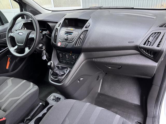 Ford TRANSIT CONNECT 1.5 TDCI L1 Airco Kastinrichting Schuifdeur Parkeersensoren voor en achter Telefoonverbinding 2-Persoons Euro 6 Bpm vrij voor particulier gebruik !!