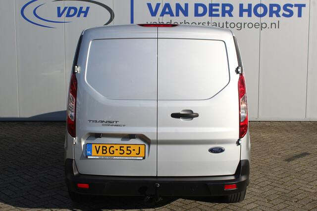 Ford TRANSIT CONNECT 1.5-100pk EcoBlue L2. Erg nette Ford Transit Connect L2 / verlengde uitvoering. Airco, telefoonvoorbereiding, trekhaak, verwarmd voorraam, mistverlichting, LM wielen, metallic lak, bijrijdersbank etc