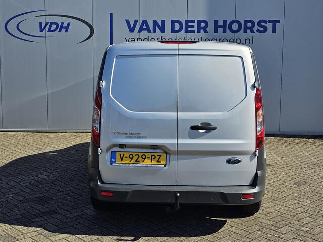 Ford TRANSIT CONNECT 1.5-101pk TDCI L2 Economy Edition. Zeer nette Ford Connect, deze bedrijfswagen kan u nog jaren tot dienst zijn ! Airco, metallic lak, trekhaak, licht metalen wielen etc.