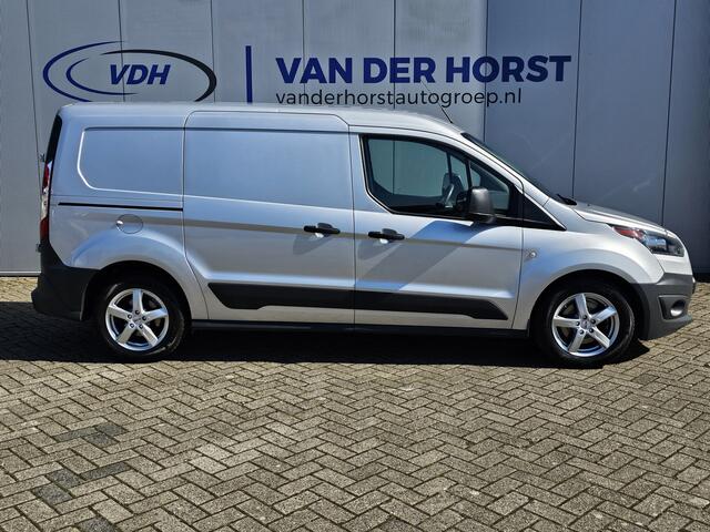 Ford TRANSIT CONNECT 1.5-101pk TDCI L2 Economy Edition. Zeer nette Ford Connect, deze bedrijfswagen kan u nog jaren tot dienst zijn ! Airco, metallic lak, trekhaak, licht metalen wielen etc.
