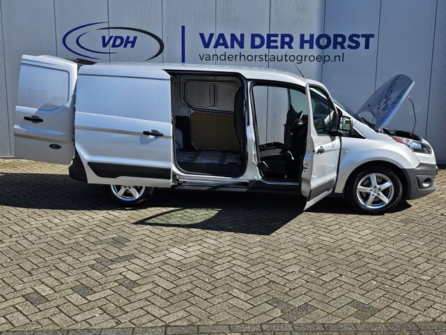 Ford TRANSIT CONNECT 1.5-101pk TDCI L2 Economy Edition. Zeer nette Ford Connect, deze bedrijfswagen kan u nog jaren tot dienst zijn ! Airco, metallic lak, trekhaak, licht metalen wielen etc.
