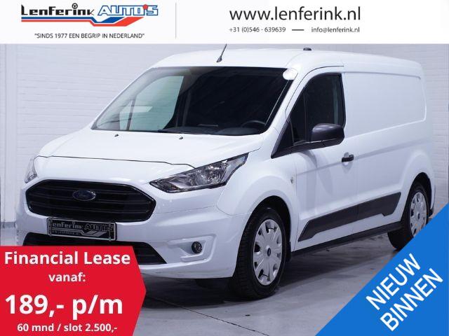 Ford TRANSIT CONNECT 1.5 EcoBlue 100 pk L2 Trend Navi, Camera Inrichting Laadruimte, Trekhaak, PDC achter, NAP, 1e Eig.