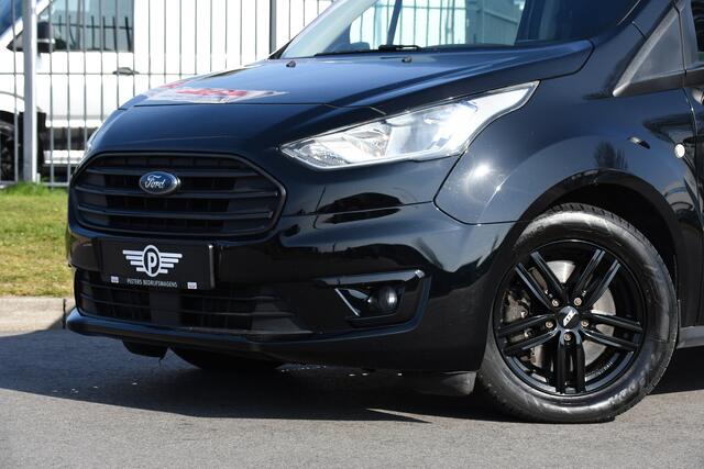 Ford TRANSIT CONNECT 1.5 TDCI L1 Black Edition Camera, Cruise, Carplay, 100pk, Automaat, multimedia, Trekhaak, Stoelverwarming, Uniek!