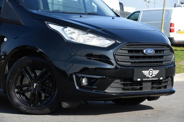 Ford TRANSIT CONNECT 1.5 TDCI L1 Black Edition Camera, Cruise, Carplay, 100pk, Automaat, multimedia, Trekhaak, Stoelverwarming, Uniek!
