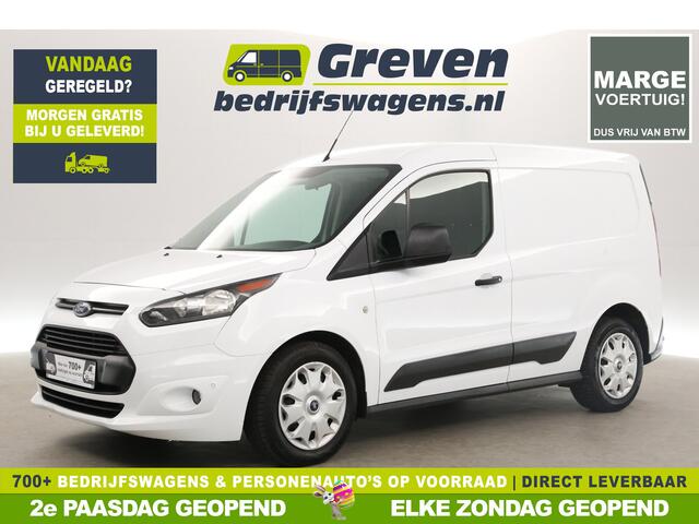 Ford TRANSIT CONNECT 1.0 Ecoboost L1H1 Marge Benzine Airco 3 Persoons Parkeersensoren Trekhaak Elektrpakket