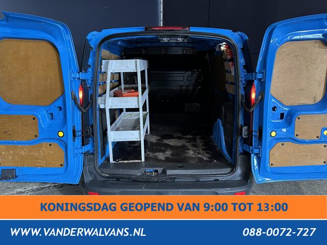 Ford TRANSIT CONNECT 1.5 TDCI 101pk L1H1 inrichting Euro6 Airco | Trekhaak | Cruisecontrol kast, zijdeur
