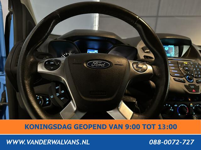 Ford TRANSIT CONNECT 1.5 TDCI 101pk L1H1 inrichting Euro6 Airco | Trekhaak | Cruisecontrol kast, zijdeur