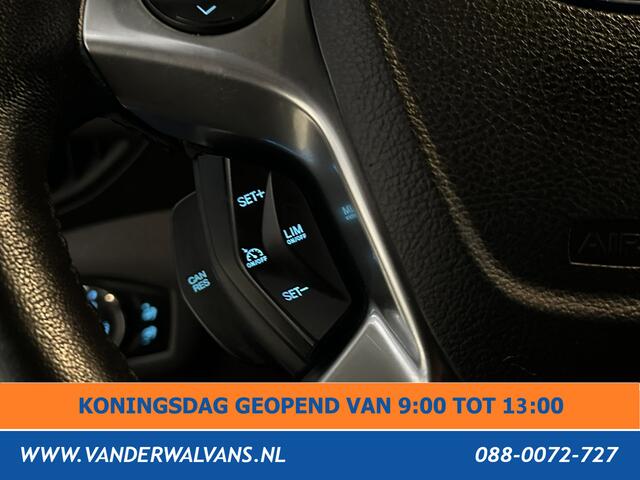 Ford TRANSIT CONNECT 1.5 TDCI 101pk L1H1 inrichting Euro6 Airco | Trekhaak | Cruisecontrol kast, zijdeur
