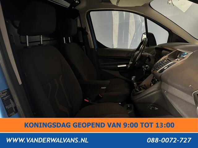 Ford TRANSIT CONNECT 1.5 TDCI 101pk L1H1 inrichting Euro6 Airco | Trekhaak | Cruisecontrol kast, zijdeur